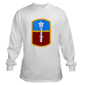 205IB - A01 - 03 - SSI - 205th Infantry Brigade Long Sleeve T-Shirt - Click Image to Close