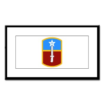 205IB - M01 - 02 - SSI - 205th Infantry Brigade Small Framed Print - Click Image to Close