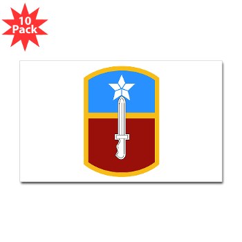 205IB - M01 - 01 - SSI - 205th Infantry Brigade Sticker (Rectangle 10 pk)