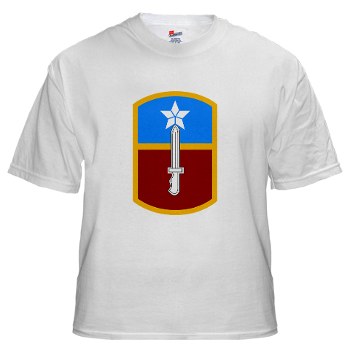 205IB - A01 - 04 - SSI - 205th Infantry Brigade White T-Shirt