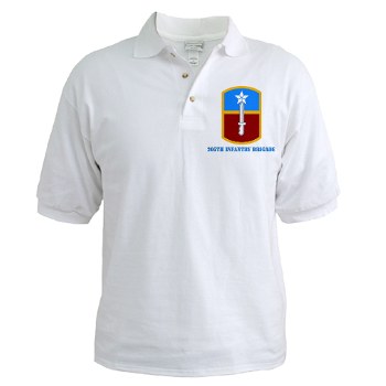 205IB - A01 - 04 - SSI - 205th Infantry Brigade with Text Golf Shirt