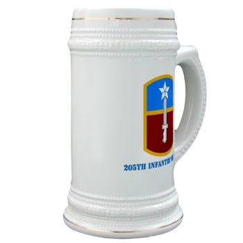 205IB - M01 - 03 - SSI - 205th Infantry Brigade with Text Stein