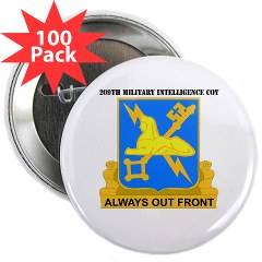 209MIC - M01 - 01 - DUI - 209th Military Intelligence Coy with text - 2.25" Button (100 pack)