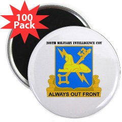 209MIC - M01 - 01 - DUI - 209th Military Intelligence Coy with text - 2.25" Magnet (100 pack)