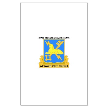 209MIC - M01 - 02 - DUI - 209th Military Intelligence Coy with text - Large Poster