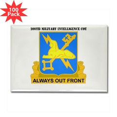 209MIC - M01 - 01 - DUI - 209th Military Intelligence Coy with text - Rectangle Magnet (100 pack)