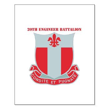 20EB - M01 - 02 - DUI - 20th Engineer Bn with Text - Small Poster