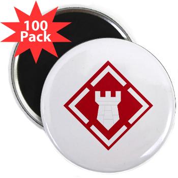 20EBA - M01 - 01 - SSI - 20th Engineer Brigade (Abn) - 2.25" Magnet (100 pack) - Click Image to Close