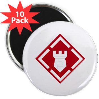 20EBA - M01 - 01 - SSI - 20th Engineer Brigade (Abn) - 2.25" Magnet (10 pack) - Click Image to Close