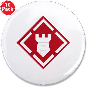 20EBA - M01 - 01 - SSI - 20th Engineer Brigade (Abn) - 3.5" Button (10 pack) - Click Image to Close