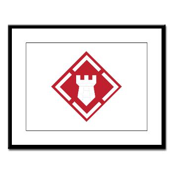 20EBA - M01 - 02 - SSI - 20th Engineer Brigade (Abn) - Large Framed Print - Click Image to Close