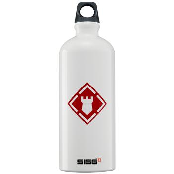 20EBA - M01 - 03 - SSI - 20th Engineer Brigade (Abn) - Sigg Water Bottle 1.0L