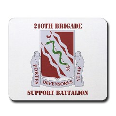210BSB - M01 - 03 - DUI - 210th Bde - Support Bn with Text Mousepad