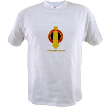 210FB - A01 - 04 - DUI - 210th Fires Bde with Text Value T-Shirt