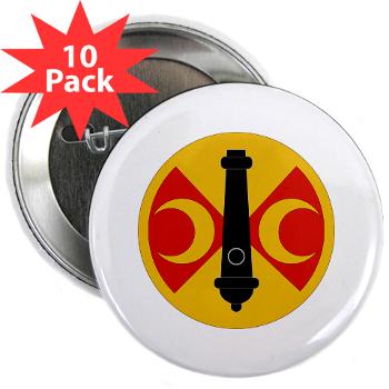 210FB - M01 - 01 - SSI - 210th Fires Bde 2.25" Button (10 pack) - Click Image to Close
