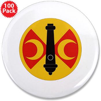 210FB - M01 - 01 - SSI - 210th Fires Bde 3.5" Button (100 pack)
