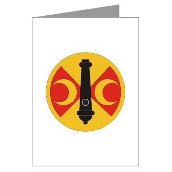 210FB - M01 - 02 - SSI - 210th Fires Bde Greeting Cards (Pk of 10)