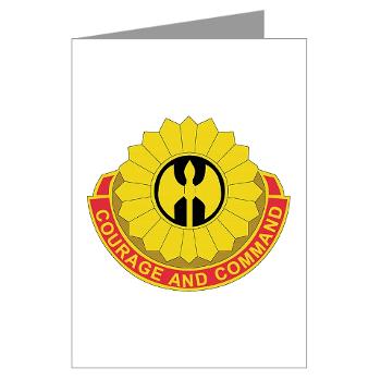 212FB - M01 - 02 - DUI - 212th Fires Brigade - Greeting Cards (Pk of 10)
