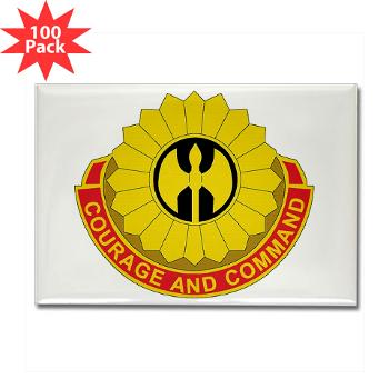 212FB - M01 - 01 - DUI - 212th Fires Brigade - Rectangle Magnet (100 pack) - Click Image to Close