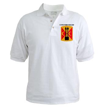 212FB - A01 - 04 - SSI - 212th Fires Brigade with Text - Golf Shirt