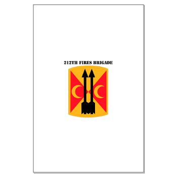 212FB - M01 - 02 - SSI - 212th Fires Brigade with Text - Large Poster