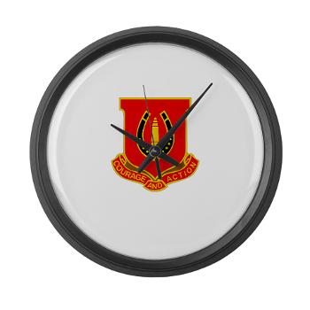 212FBBB26FAR - M01 - 03 - DUI - B Btry (Target Acquisition) - 26th FA Regt - Large Wall Clock - Click Image to Close