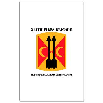 212FBHHB - M01 - 02 - DUI - Headquarters and Headquarters Battery with Text - Mini Poster Print
