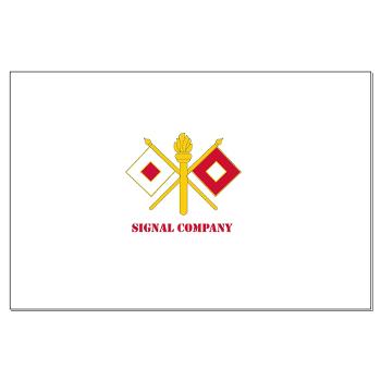 212FBSC - M01 - 02 - DUI - Signal Company with Text Large Poster