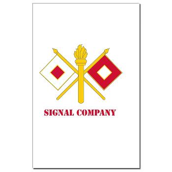 212FBSC - M01 - 02 - DUI - Signal Company with Text Mini Poster Print - Click Image to Close