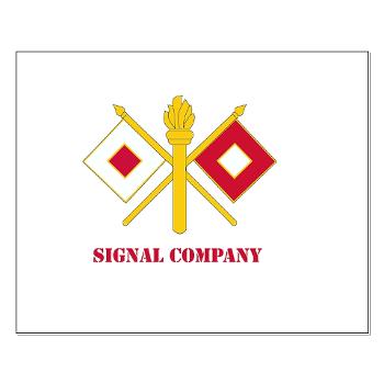 212FBSC - M01 - 02 - DUI - Signal Company with Text Small Poster