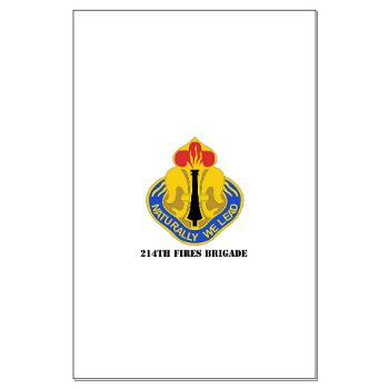 214FB - M01 - 02 - DUI - 214th Fires Brigade with Text - Large Poster