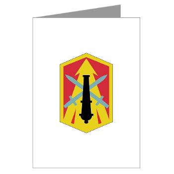 214FB - M01 - 02 - SSI - 214th Fires Brigade - Greeting Cards (Pk of 10)