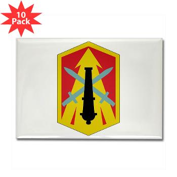 214FB - M01 - 01 - SSI - 214th Fires Brigade - Rectangle Magnet (10 pack)