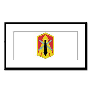 214FB - M01 - 02 - SSI - 214th Fires Brigade - Small Framed Print