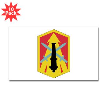 214FB - M01 - 01 - SSI - 214th Fires Brigade - Sticker (Rectangle 10 pk)
