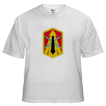 214FB - A01 - 04 - SSI - 214th Fires Brigade - White T-Shirt