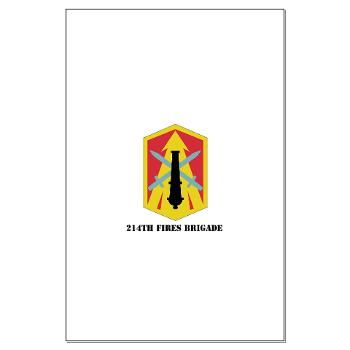 214FB - M01 - 02 - SSI - 214th Fires Brigade with Text - Large Poster