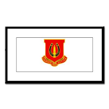 214FBHB26FAR - M01 - 02 - DUI - H Btry (Tgt Acq) - 26th FA Regiment Small Framed Print