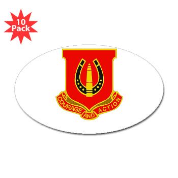214FBHB26FAR - M01 - 01 - DUI - H Btry (Tgt Acq) - 26th FA Regiment Sticker (Oval 10 pk)