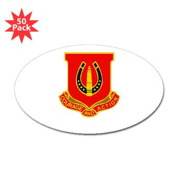 214FBHB26FAR - M01 - 01 - DUI - H Btry (Tgt Acq) - 26th FA Regiment Sticker (Oval 50 pk)