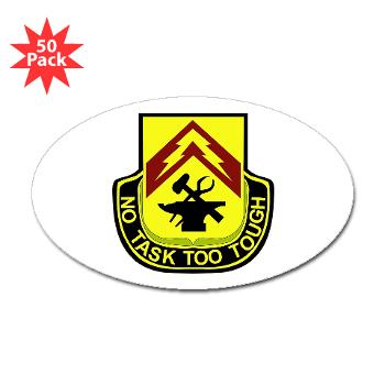 215BSB - M01 - 01 - DUI - 215th Bde - Support Bn - Sticker (Oval 50 pk) - Click Image to Close