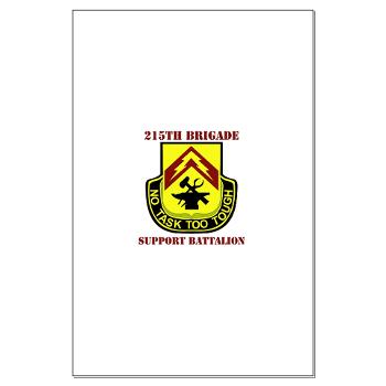 215BSB - M01 - 02 - DUI - 215th Bde - Support Bn with text - Large Poster