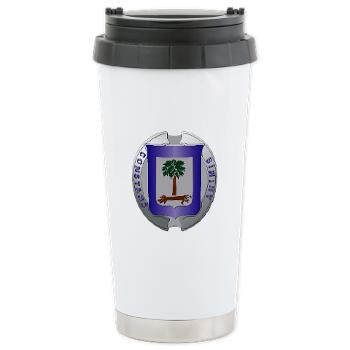 218LR - M01 - 03 - 218th Leadership Regiment - Ceramic Travel Mug