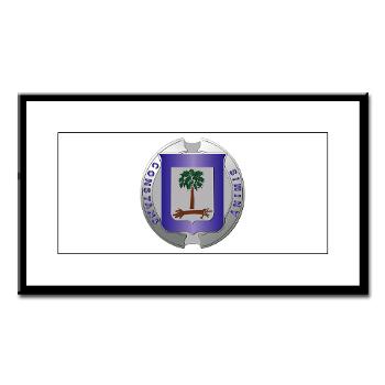 218LR - M01 - 02 - 218th Leadership Regiment - Small Framed Print