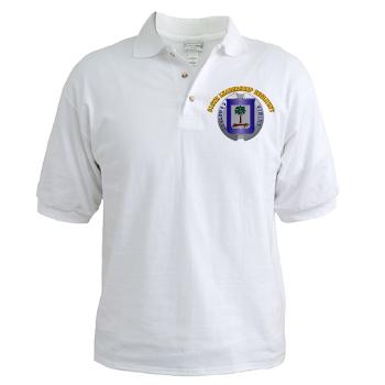 218LR - A01 - 04 - 218th Leadership Regiment With Text - Golf Shirt