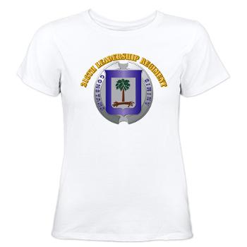 218LR - A01 - 04 - 218th Leadership Regiment With Text - Women's T-Shirt