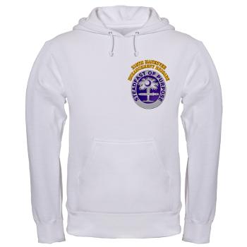 218MEB - A01 - 03 - DUI - 218th Maneuver Enhancement Brigade with Text - Hooded Sweatshirt