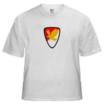 21CBAC - A01 - 04 - SSI - 21st Cavalry Brigade (Air Combat) - White t-Shirt