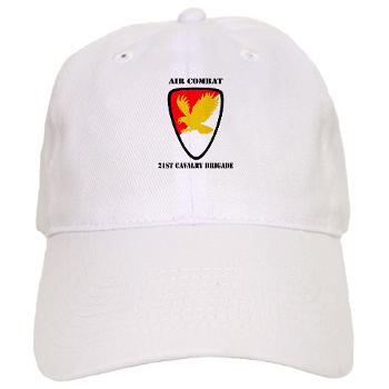 21CBAC - A01 - 01 - SSI - 21st Cavalry Brigade (Air Combat) with Text - Cap - Click Image to Close