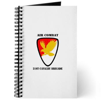 21CBAC - M01 - 02 - SSI - 21st Cavalry Brigade (Air Combat) with Text - Journal